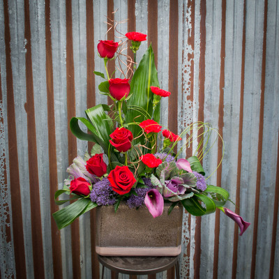 Custom Container Arrangement - Call for Pricing from Marion Flower Shop in Marion, OH