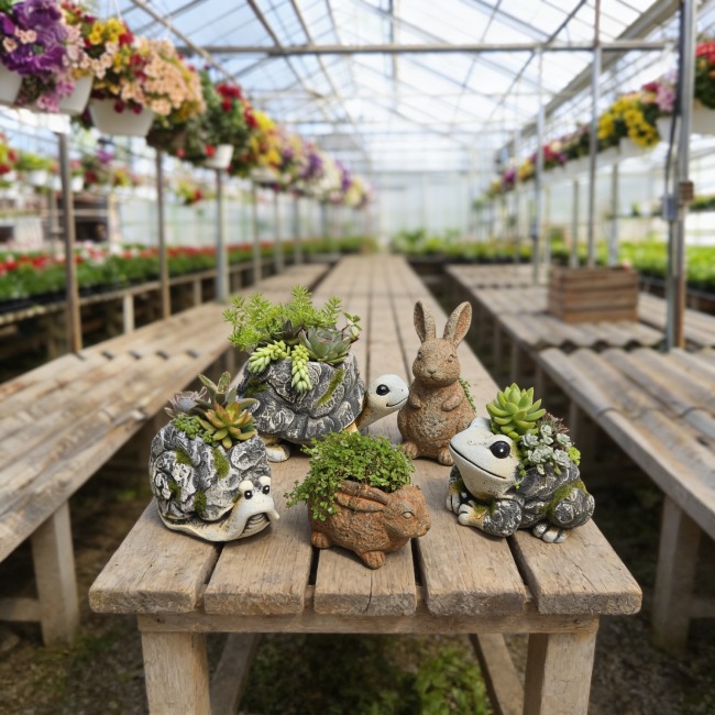 Greenhouse Critters from Marion Flower Shop in Marion, OH